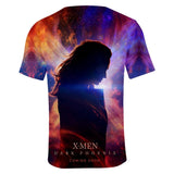2019 Cosplay Costume X-Men: Dark Phoenix T-shirt Tops Men's Women's Jean Grey Shirts Tee for Adults Women Men Halloween Party - bfjcosplayer