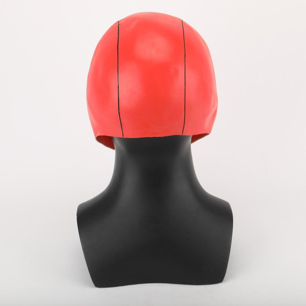Red Hood Mask Latex Marvel Superhero Masks Helmet Full Head Unisex Adult Halloween Party Prop - bfjcosplayer