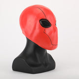 Red Hood Mask Latex Marvel Superhero Masks Helmet Full Head Unisex Adult Halloween Party Prop - bfjcosplayer