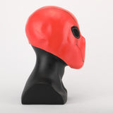 Red Hood Mask Latex Marvel Superhero Masks Helmet Full Head Unisex Adult Halloween Party Prop - bfjcosplayer