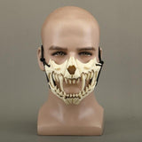 New The Japanese Dragon God Mask Eco-friendly and Natural Resin Mask for Animal Theme Party Cosplay Animal Mask Handmade - bfjcosplayer
