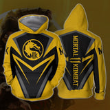 Mortal Kombat X Sub-Zero Scorpion T-shirt Cosplay Costume Men Women Zip-up Hoodies Sweatshirts Mortal Kombat Hoodies Jackets - bfjcosplayer