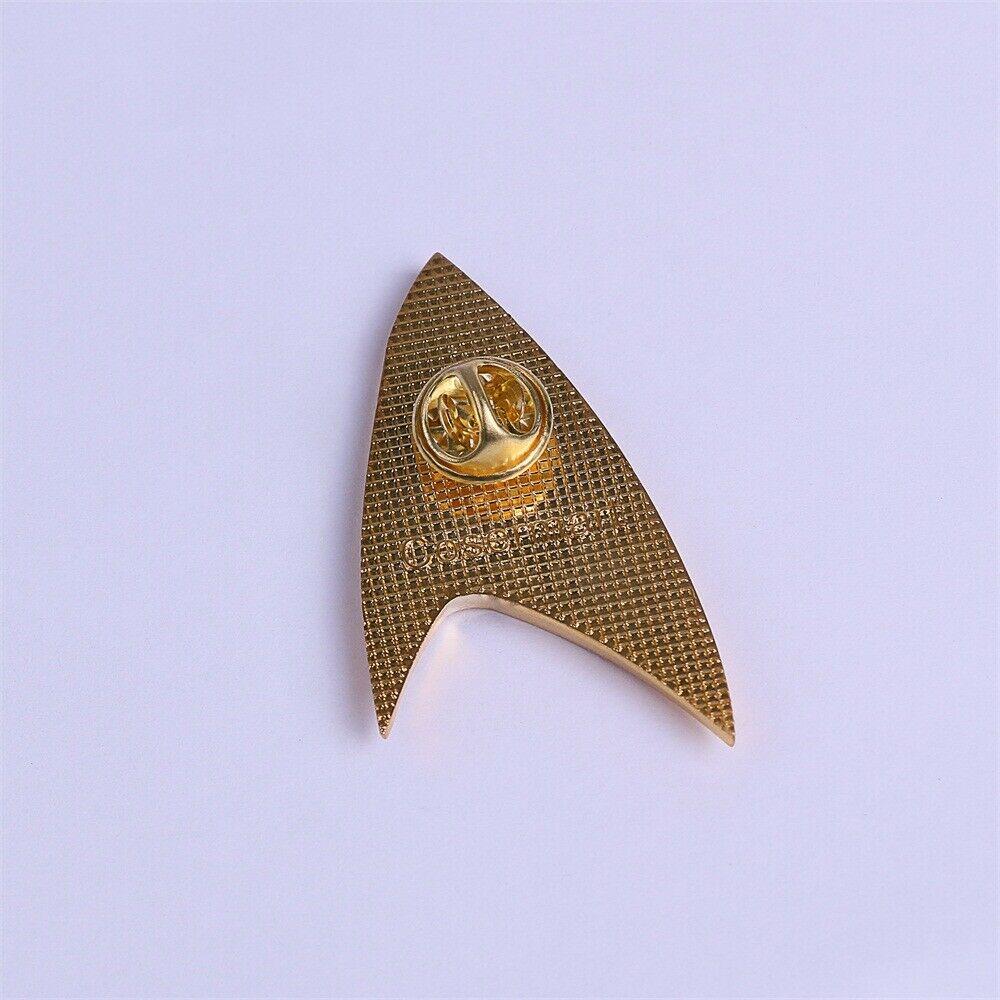Star Trek Discovery Season 2 Starfleet Commander Female Gold Dresses Badge Set - bfjcosplayer